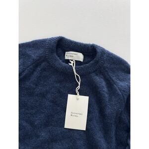 Universal Works Lyon Crew Alpaca Knit Sweater Large NWT